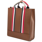 Thom Browne Pebble Grain Leather Lined Tote