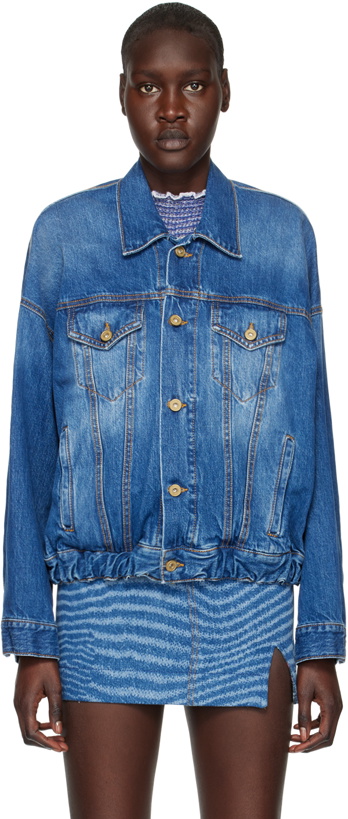 Photo: VITELLI SSENSE Exclusive Blue Denim Jacket