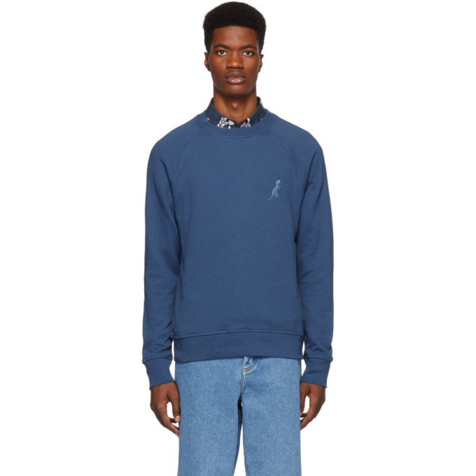 PS by Paul Smith Blue Dino Sweatshirt PS by Paul Smith