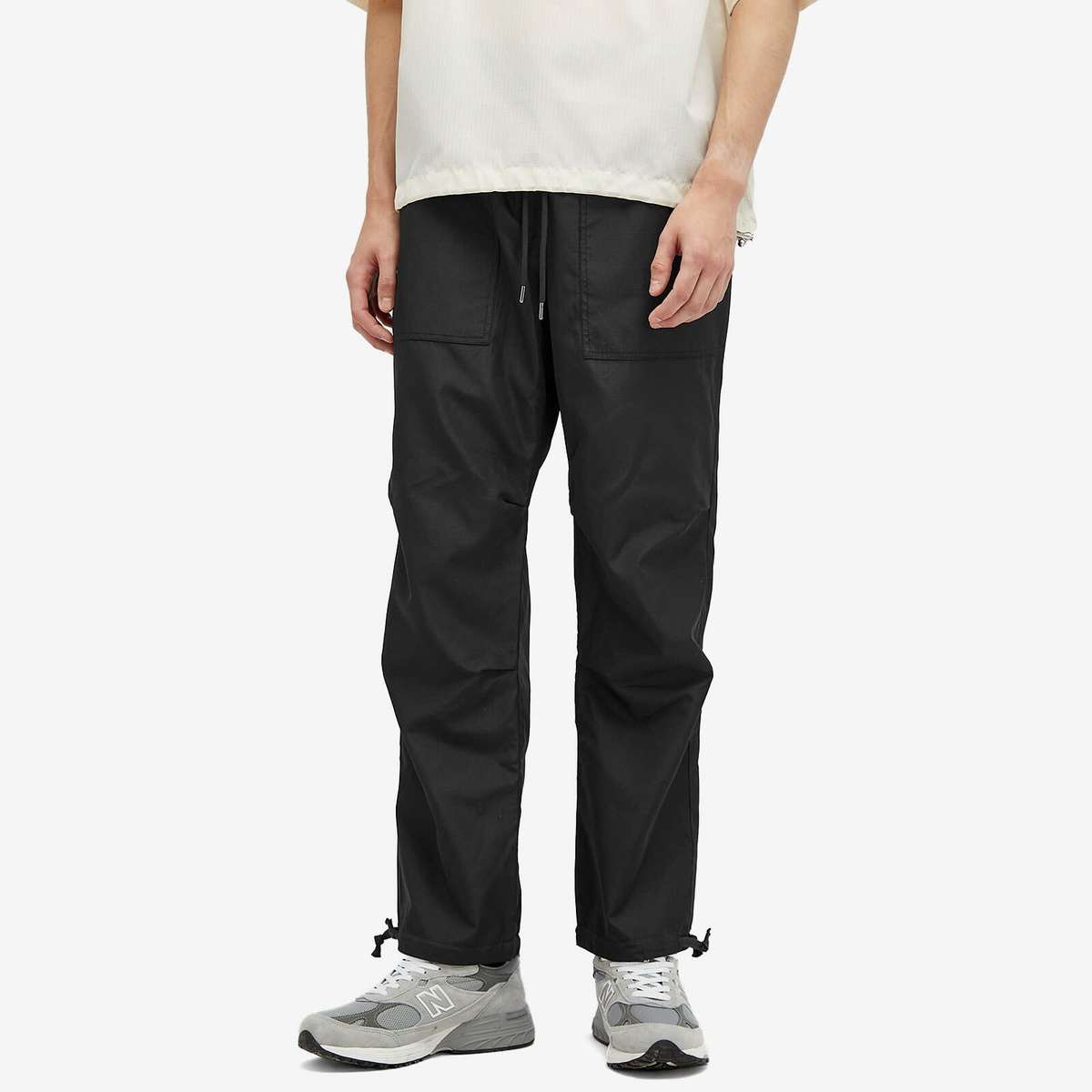 Taion Men's Military Reversible Pants in Black