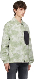 PS by Paul Smith Green Printed Jacket