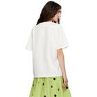 MM6 Maison Margiela Off-White Printed T-shirt
