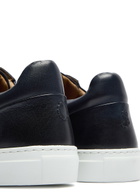 Oliver Sweeney Kendal Panelled Leather Sneakers Blue