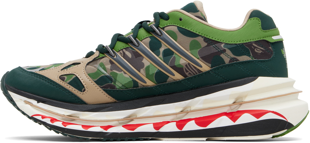 BAPE Khaki adidas Originals Edition Adistar Hrmy Sneakers