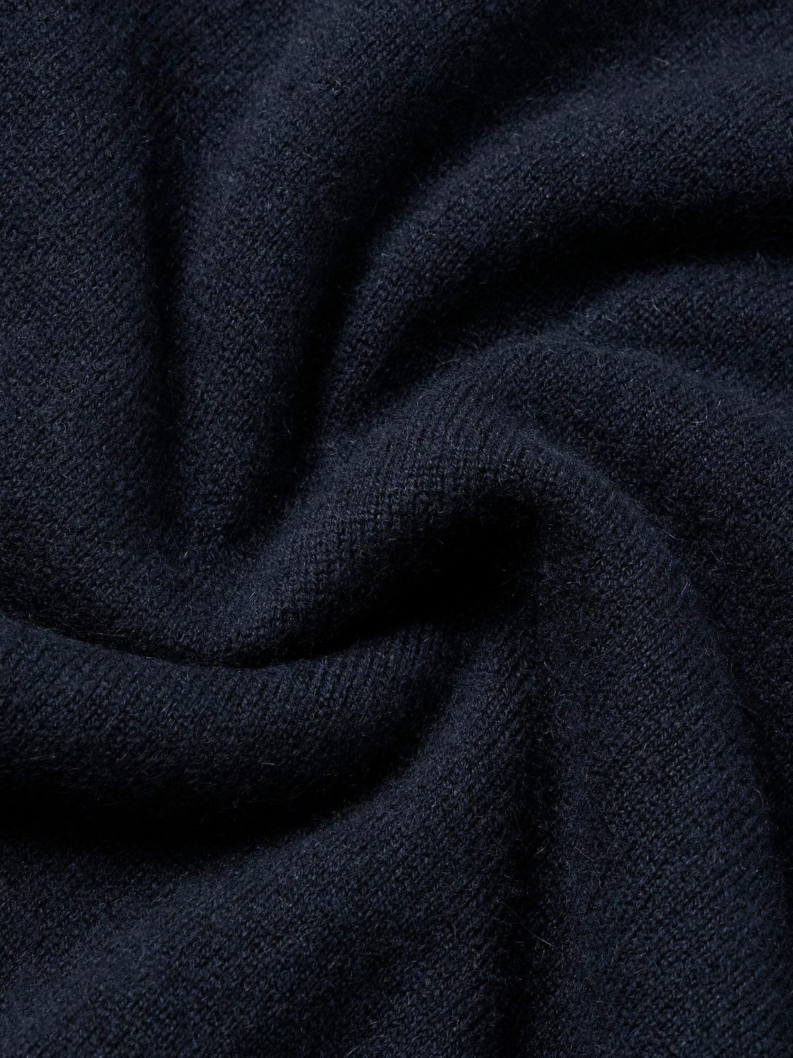 Derek Rose - Finley Cashmere Half-Zip Sweater - Blue
