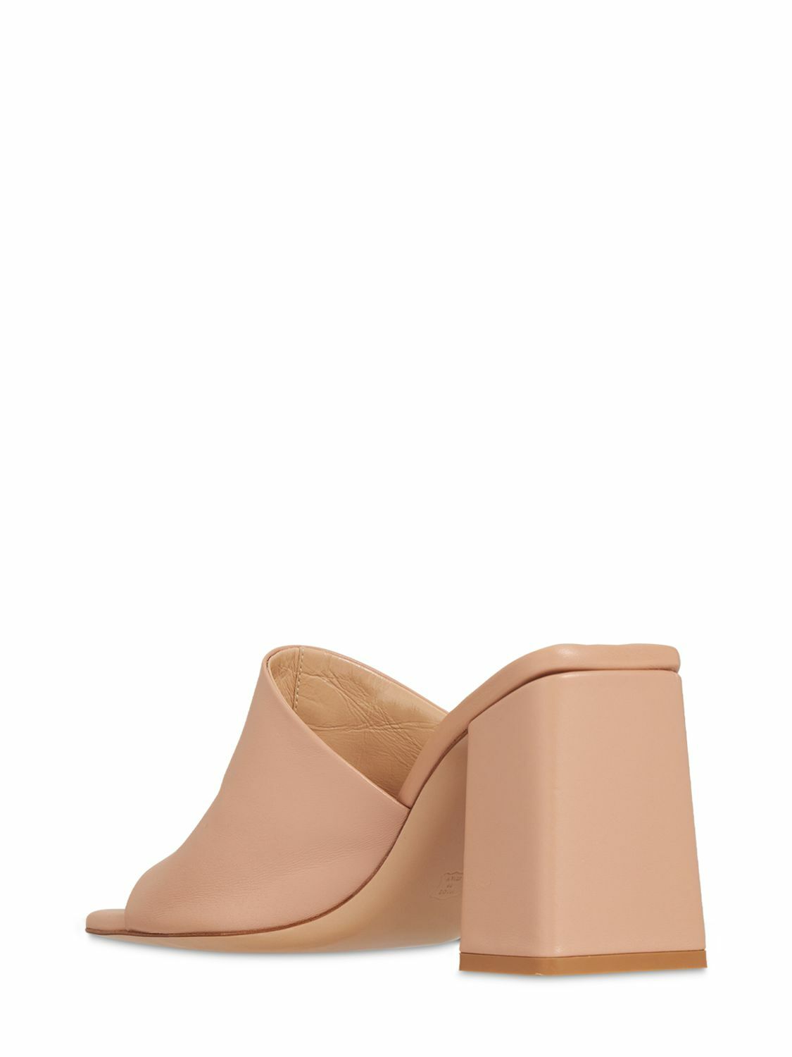 Gianvito Rossi Low Heel Mule in White main image 0