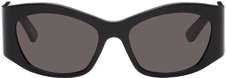Photo: Balenciaga Black Cat-Eye Sunglasses