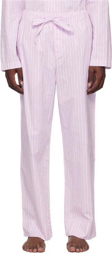 Photo: Tekla Pink Stripe Pyjama Pants