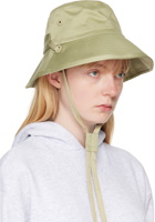 AMI Paris Khaki Ami De Cœur Bucket Hat