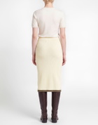 Drumohr Womens Midi skirt Ivory