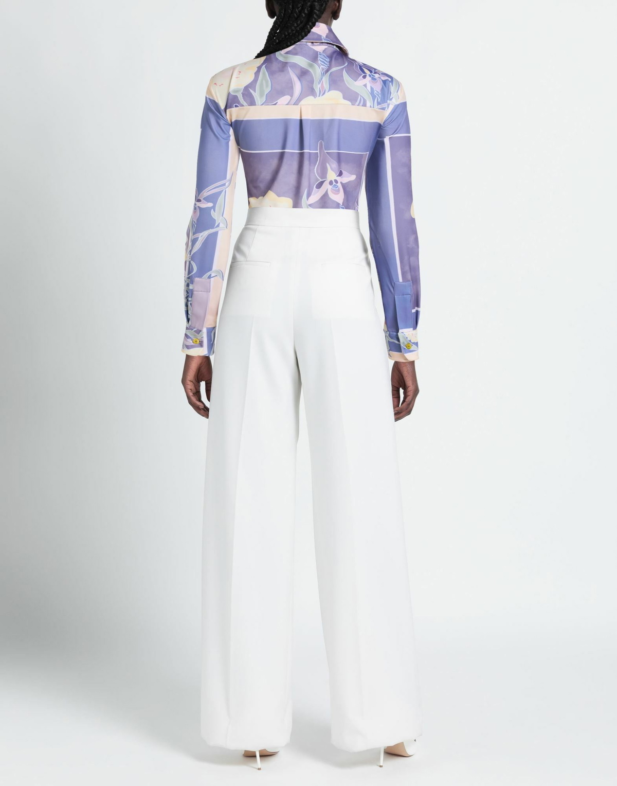 Conner Ives Womens Shirt Lilac