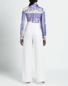 Conner Ives Womens Shirt Lilac