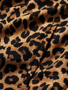 KAPITAL - Webbing-Trimmed Leopard-Print Tech-Jersey Track Jacket - Animal print
