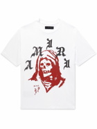 AMIRI - Wes Lang Solar Kings Logo-Print Cotton-Jersey T-Shirt - White