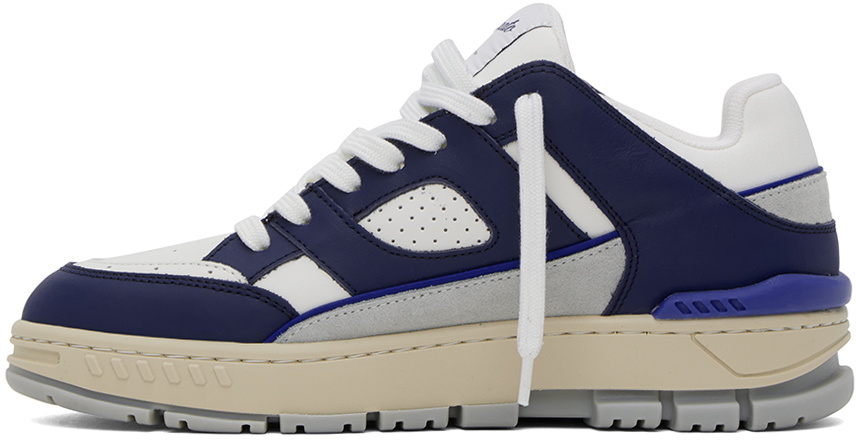 Axel Arigato White Navy Area Lo Sneakers