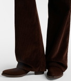 Miu Miu Suede ankle boots