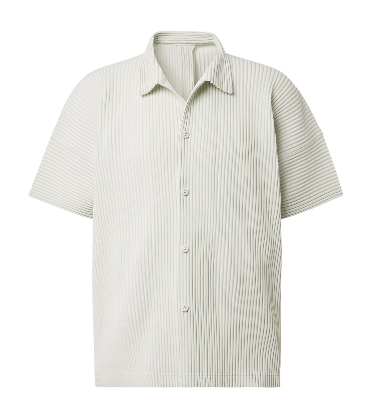 Homme Plissé Issey Miyake Black Bow-Tie Press Shirt Homme Plisse