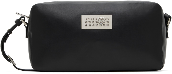 Photo: MM6 Maison Margiela Black Numeric Long Crossbody Bag