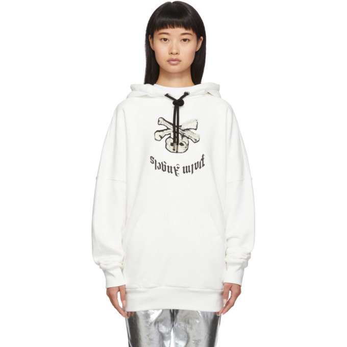 Palm angels skull online hoodie