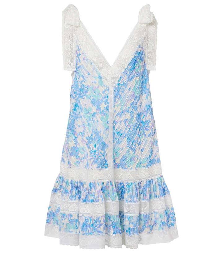Photo: Zimmermann Solstice Lantern floral cotton minidress