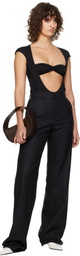 Beaufille Black Baes Bodysuit