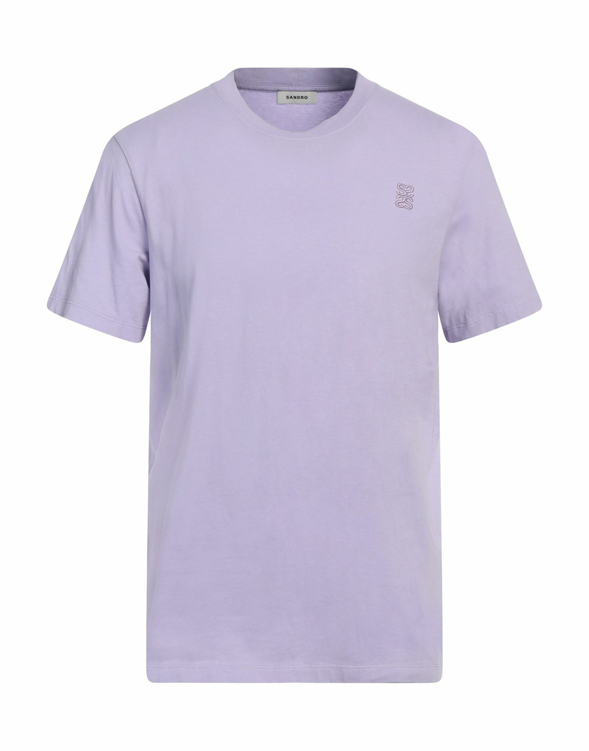 Sandro Mens T-shirt Lilac