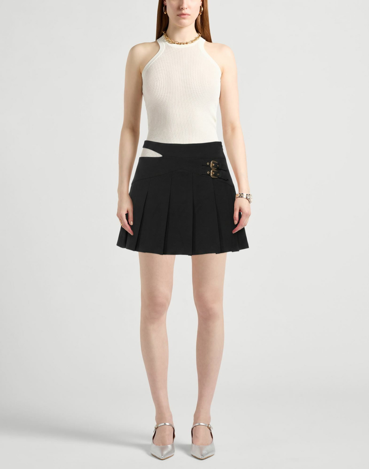 Versace Womens Mini skirt Midnight in Blue