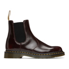 Dr. Martens Burgundy Vegan 2976 Chelsea Boots