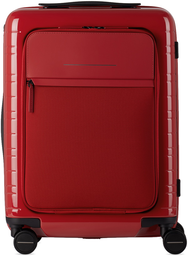 Photo: Horizn Studios Red M5 Essential Cabin Suitcase, 37 L