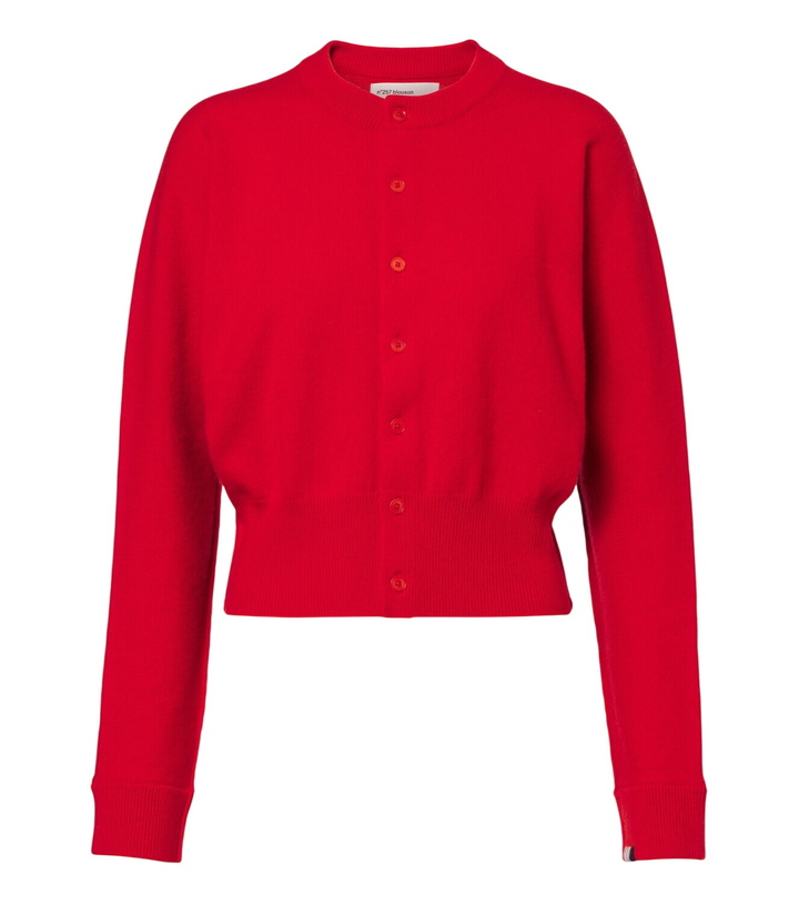 Photo: Extreme Cashmere N°257 Blouson cashmere-blend cardigan