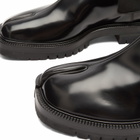 Maison Margiela Men's Tabi County Chelsea Boot in Black