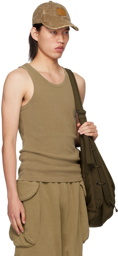 Entire Studios Brown Rib Tank Top