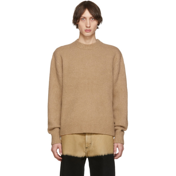 Photo: Acne Studios Brown Wool Cashmere Sweater