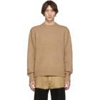 Acne Studios Brown Wool Cashmere Sweater