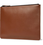 Common Projects - Leather Pouch - Men - Chocolate