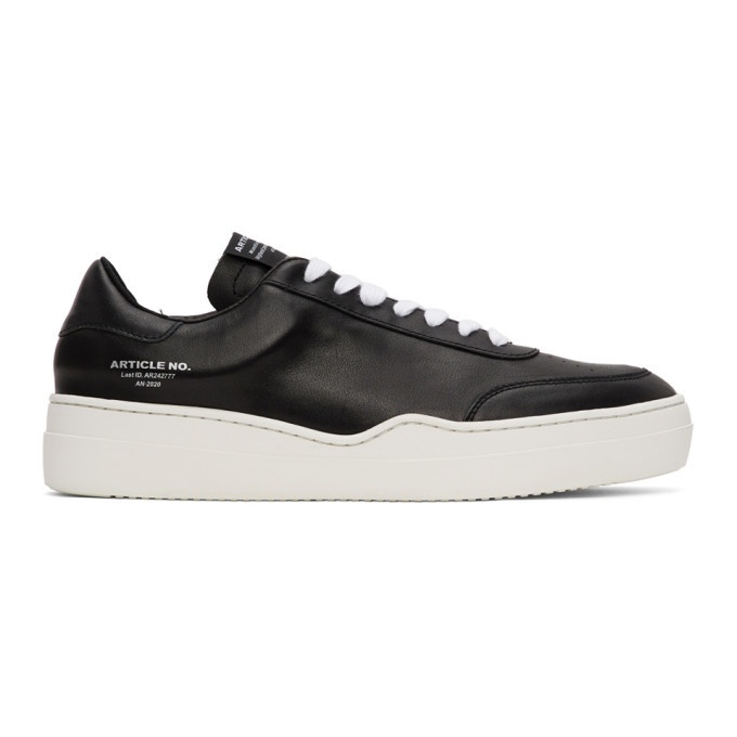 Photo: Article No. SSENSE Exclusive Black and Off-White 0517-04-06 Sneakers