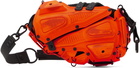 Innerraum Orange & Black Object I02 Clutch Crossbody Bag