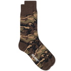 Beams Plus Melange Camo Sock