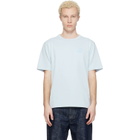 Maison Kitsuné Blue Barista Fox Relax T-shirt