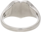 Tom Wood SSENSE Exclusive Silver Mini Heart Ring