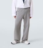 Balenciaga Cotton jersey wide-leg sweatpants