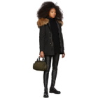 Mr and Mrs Italy Black London Parka