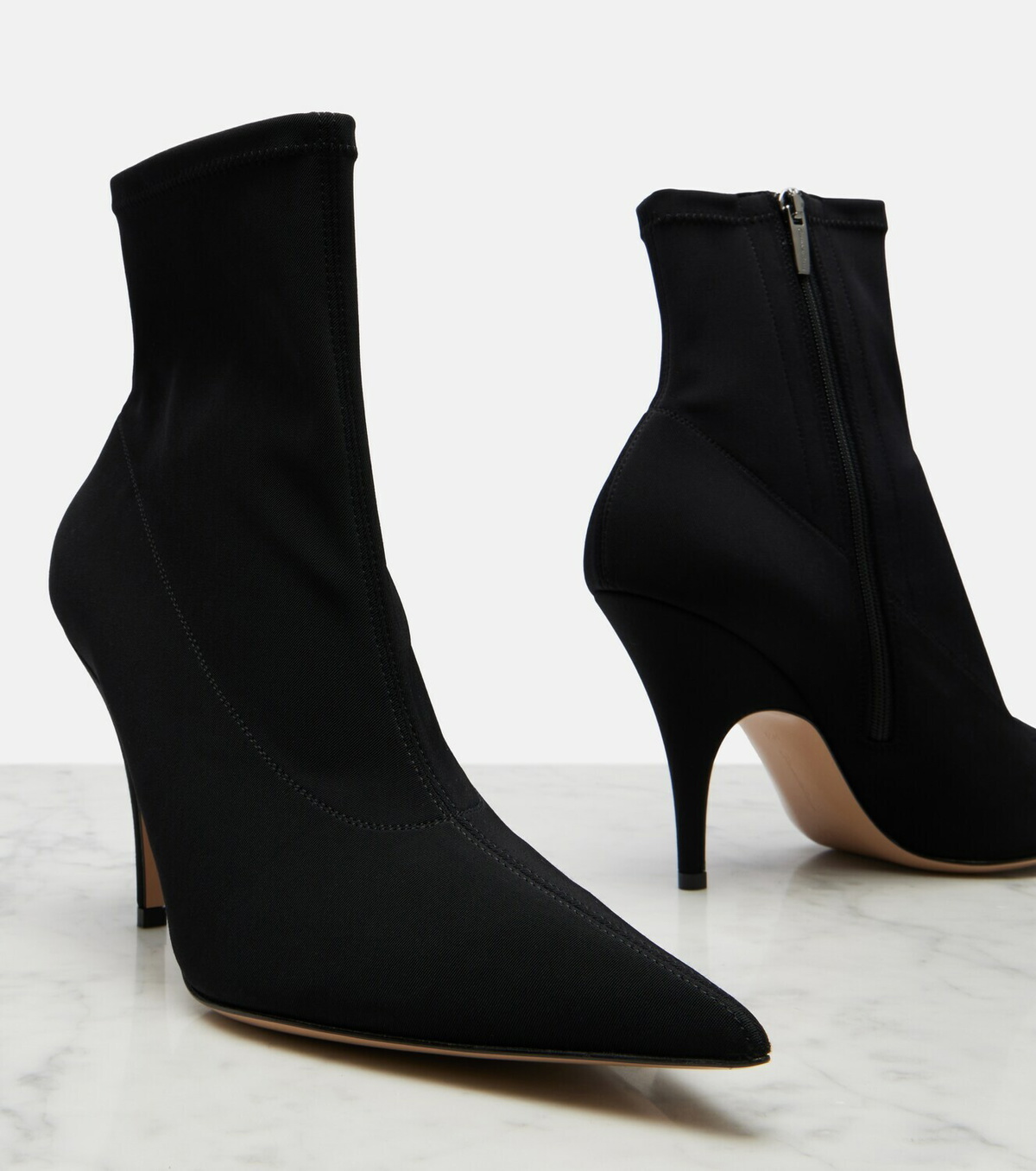 Gianvito Rossi Osaka canvas ankle boots