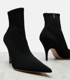 Gianvito Rossi Osaka canvas ankle boots