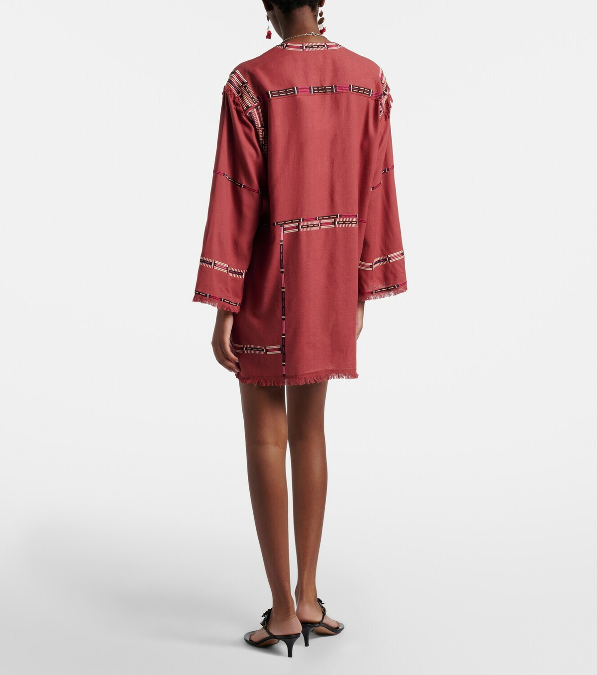 Isabel Marant Freya embroidered silk tunic