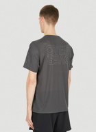 Logo Print Sport T-Shirt in Grey