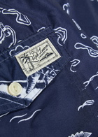 Polo Ralph Lauren Printed Shell Swim Shorts Blue
