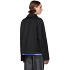 Loewe Black Wool Button Jacket