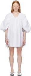 Kika Vargas SSENSE Exclusive White Annie Minidress