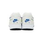 Nike White and Green Skylon II Sneakers